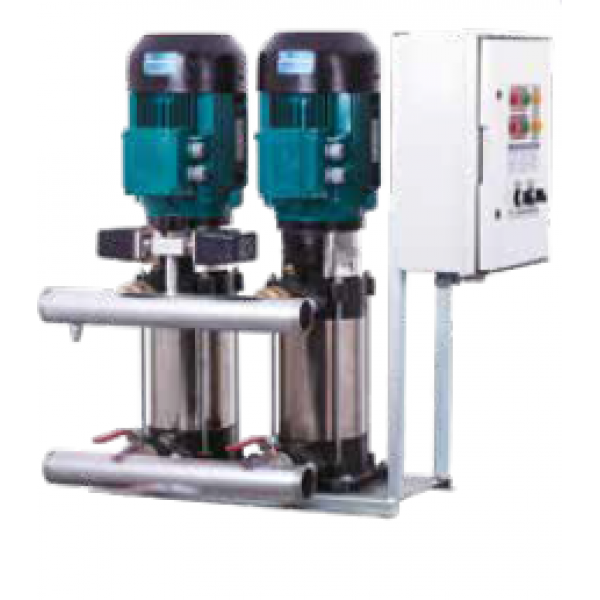 2xUPY 75/3 İKİ POMPALI PAKET HİDROFOR 